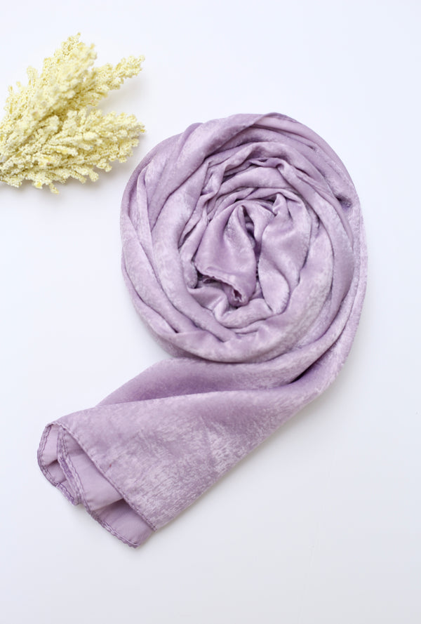 Velvet Silk Hijab - Lalic